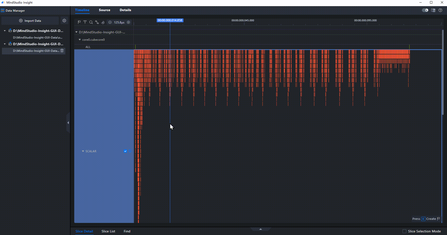 find max behavior